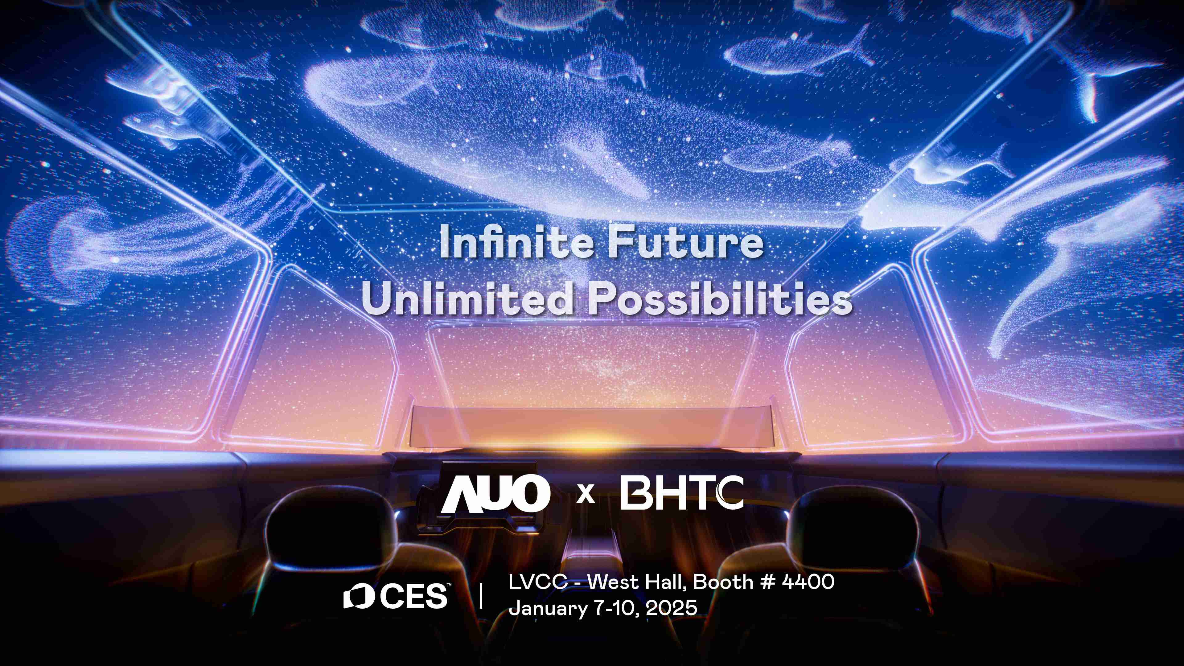 PG国际以Infinite Future, Unlimited Possibilies为主题，，联合BHTC于CES 2025扩大规模展出